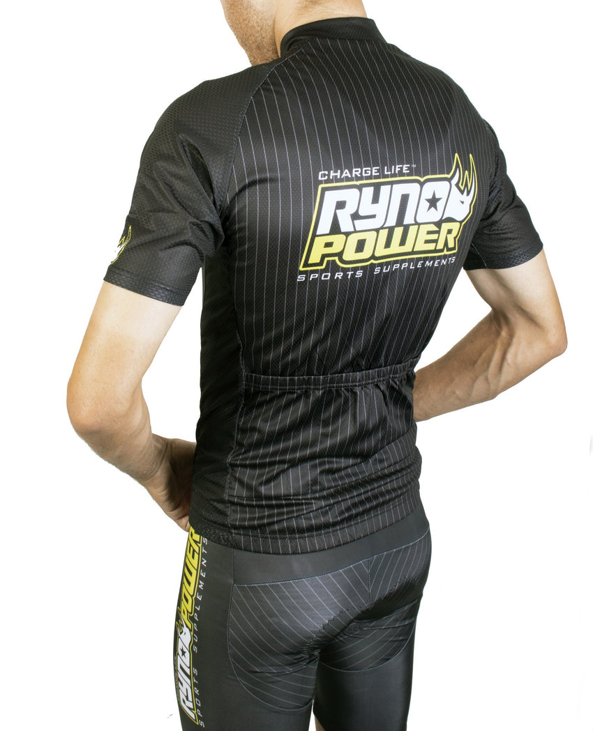 Ryno Power Cycling Kit Sport Black Pinstripe SML