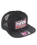 Ryno Power Cap Mesh Snapback Black Pink