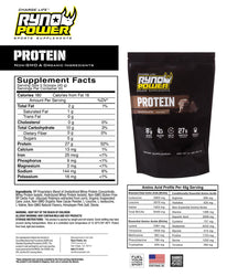 Ryno Power PROTEIN Premium Whey Powder - Chocolate
