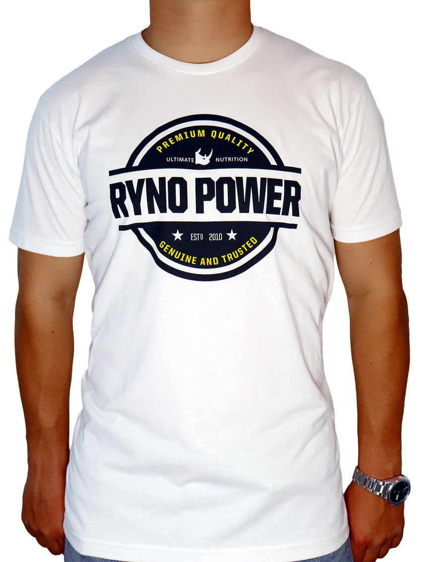Ryno Power The Jurassic Tee White Medium