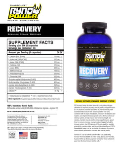 Ryno Power Recovery Capsules 200 Capsules
