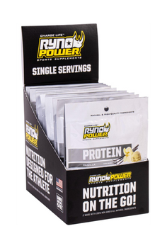 Ryno Power 12pk Single Serving Vanilla Protein